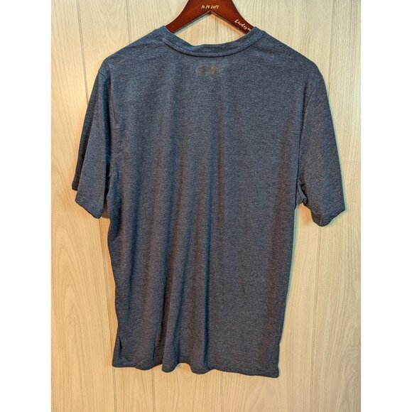Under Armour Threadborne HeatGear Men's XL Blue Loose Fit Short Sleeve - Picture 2 of 5